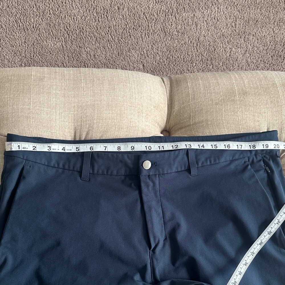 lululemon athletica Men's Deep Blue Chinos - Picture 7 of 9